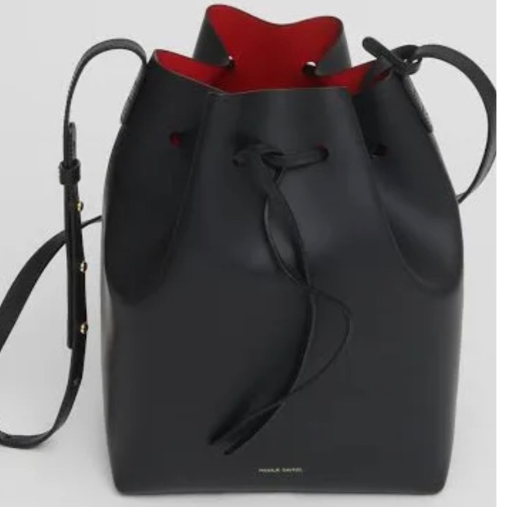 Mansur Gavriel large leather bucket bag - authentic
